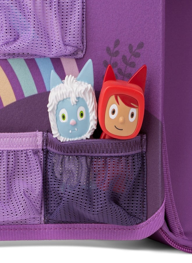 Tonies Carrying Case Max [Does Not Fit Toniebox] - Fun Stage and Storage for up to 14 Characters - Over the Rainbow - Image 3